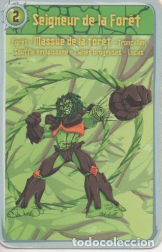 Coleccionismo deportivo: Cromo E001352: Trading Cards. Gormiti. 2 Seineur de la For&ecirc;t - NULL
