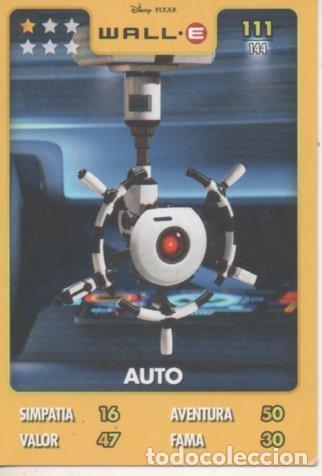 Coleccionismo deportivo: Cromo E001387: Trading Cards. Disney.Pixar. Wall.E n&ordm; 111, Auto - Disney-Pixar