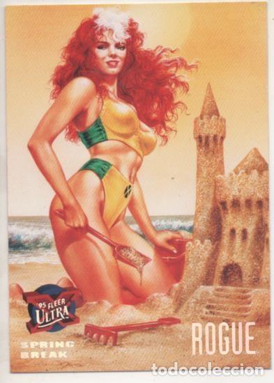 Coleccionismo deportivo: Cromo E001271: Trading Cards '95 Fleer Ultra n&ordm; 146. X-Men, Spring Break-Rogue - Luis Royo