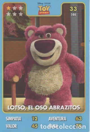 Colecionismo desportivo: Cromo E001403: Trading Cards. Disney.Pixar. Toy Story n&ordm; 33, Lotso, El Oso Abrazitos - Disney-Pixar