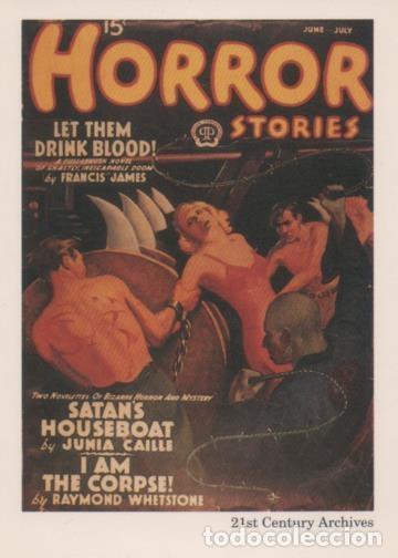 Colecionismo desportivo: Cromo E001986: Cards. Women in Terror n&ordm; 43, Horror Stories - Varios