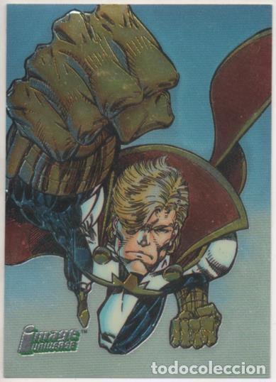 Colecionismo desportivo: Cromo E001275: Trading Cards. Mighty Man n&ordm; 13 - Erik Larsen, Reuben Rude