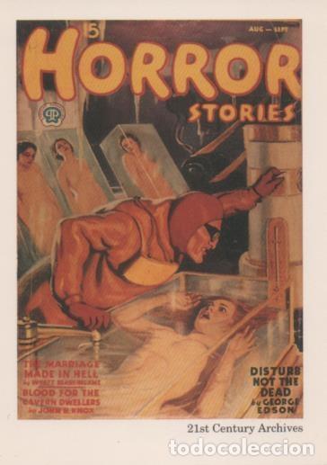 Colecionismo desportivo: Cromo E001981: Cards. Women in Terror n&ordm; 38, Horror Stories - Varios