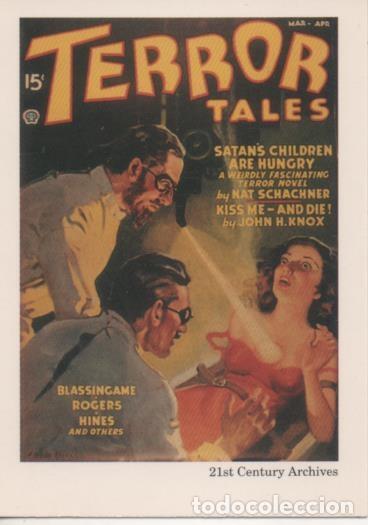 Colecionismo desportivo: Cromo E001975: Cards. Women in Terror n&ordm; 32, Terror Tales - Varios