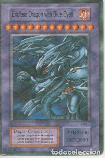 Colecionismo desportivo: Cromo E001451: Trading Cards. Yu Gim Oh! Trading Card Game, Endless Dragon with Blue Eyes - NULL
