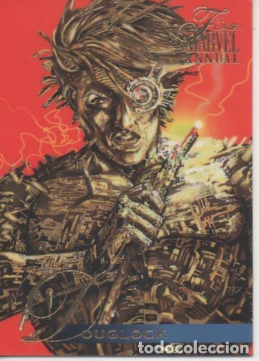Colecionismo desportivo: Cromo E001904: Trading Cards. '95 Flair Marvel Annual. Douglock - NULL