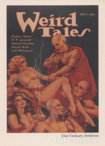 Colecionismo desportivo: Cromo E002005: Trading Cards. Weird Tales n&ordm; 5 - Margaret Brundage