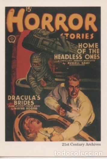 Sammelleidenschaft Sport: Cromo E001949: Cards. Women in Terror n&ordm; 6, Horror Stories - Wayne Rogers