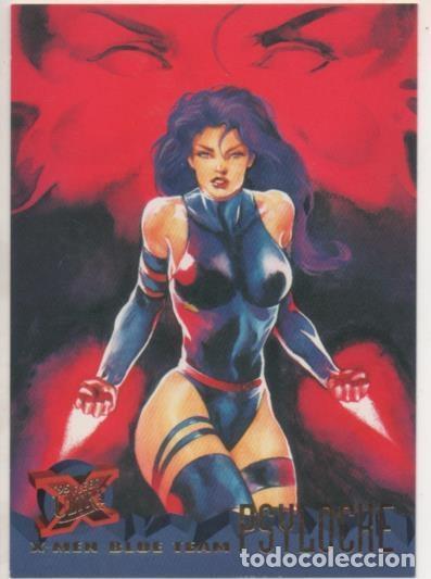 Sammelleidenschaft Sport: Cromo E001224: Trading Cards '95 Fleer Ultra n&ordm; 97. X-Men, Blue Team-Psylocke - Ray Lago