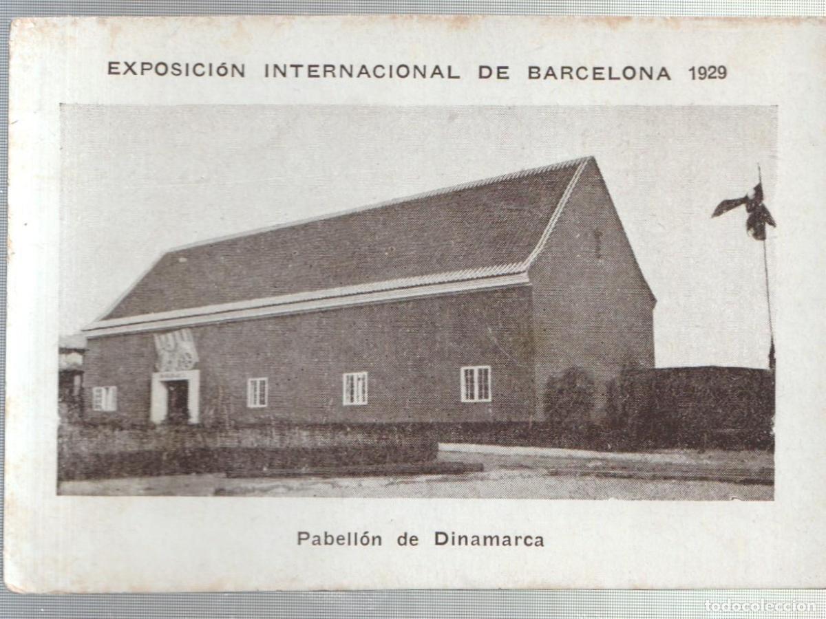 Colecionismo desportivo: Cromo numero 31: Exposicion Internacional de Barcelona 1929: Pabellon de Dinamarca - Varios