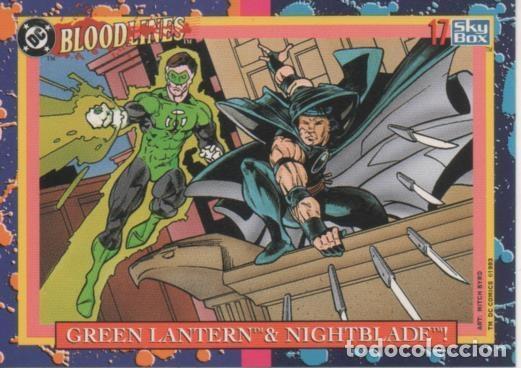 Sports collectibles: Cromo E002162: Trading Cards. DC Bloodline n&ordm; 17. Green Lantern & Nightblade - Varios