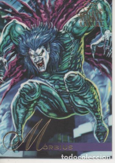 Sports collectibles: Cromo E002244: Trading Cards. '95 Flair Marvel Annual n&ordm; 121. Morbius - Varios