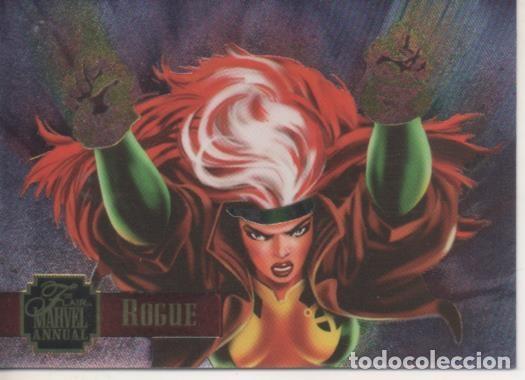 Sports collectibles: Cromo E002239: Trading Cards. '95 Flair Marvel Annual. Rogue - Mark Johnston