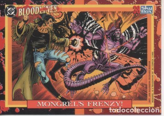Collectionnisme sportif: Cromo E002182: Trading Cards: DC Bloodline n&ordm; 38. Mongrel's Frenzy - Varios