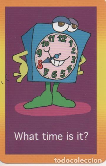 Collectionnisme sportif: Cromo E001725: Cards. What time is it? 7:40 - NULL