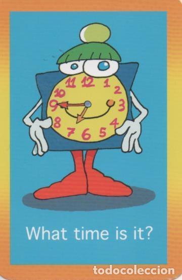 Sports collectibles: Cromo E001720: Cards. What time is it?. 7:45 - NULL