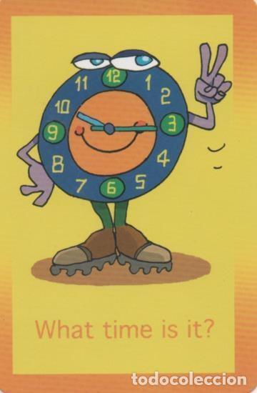 Sports collectibles: Cromo E001711: Cards. What time is it. 10:15 - NULL