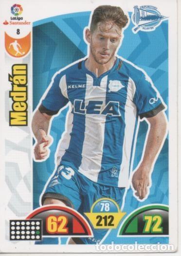 Coleccionismo deportivo: Cromo E002854: Trade Card Game Adrenalyn. Liga 2017-18, Medr&aacute;n. Deportivo Alav&eacute;s - LFP