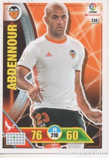 Collezionismo sportivo: Cromo E002778: Trade Card Game Adrenalyn. Liga 2016-17, Abdennour. Valencia. C.F. - LFP