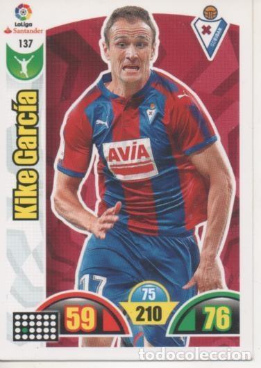 Collectionnisme sportif: Cromo E002897: Trade Card Game Adrenalyn. Liga 2017-18, Kike Garc&iacute;a. S.D. Eibar - LFP