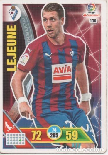 Collectionnisme sportif: Cromo E002696: Trade Card Game Adrenalyn. Liga 2016-17, Lejeune. S.D. Eibar - LFP