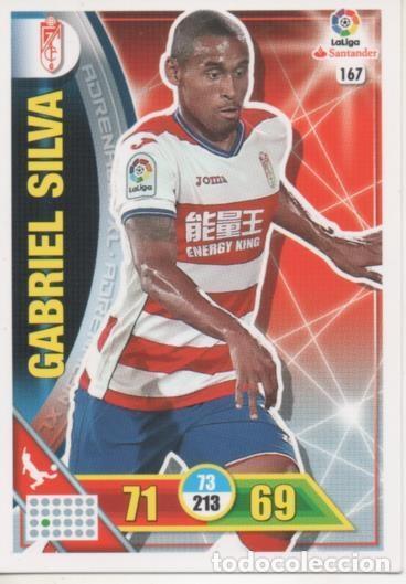 Collectionnisme sportif: Cromo E002703: Trade Card Game Adrenalyn. Liga 2016-17, Gabriel Silva. Granada C.F. - LFP
