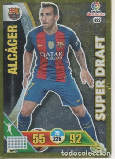 Collectionnisme sportif: Cromo E002798: Trade Card Game Adrenalyn. Iiga 2016-17, Super Draft. Alc&aacute;cer. F.C. Barcelona - LFP