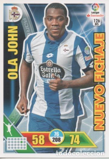 Collectionnisme sportif: Cromo E002695: Trade Card Game Adrenalyn. Liga 2016-17, Ola Hohn. R.C.D. de La Coru&ntilde;a - LFP