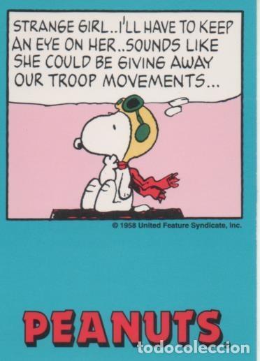 Sammelleidenschaft Sport: Cromo E003367: Trading Card. Peanuts Classics, n&ordm; 124 June 12, 1989 - M. Schulz