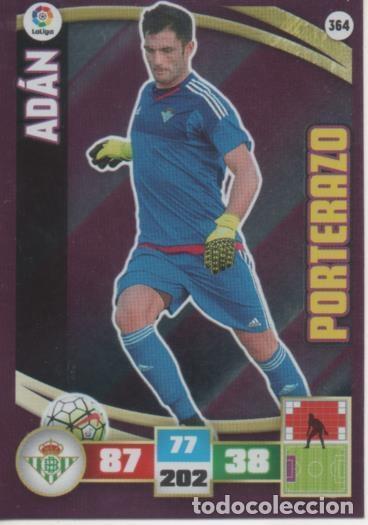Sammelleidenschaft Sport: Cromo E002640: Trade Card Game Adrenalyn. Liga 2015-16, Ad&aacute;n. Real Betis Balonpie - LFP