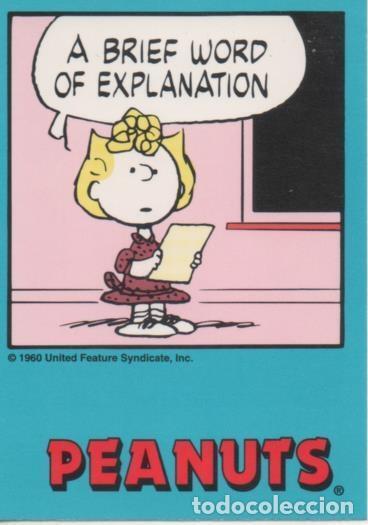 Colecionismo desportivo: Cromo E003328: Trading Card. Peanuts Classics, n&ordm; 67 May 18, 1979 - M. Schulz