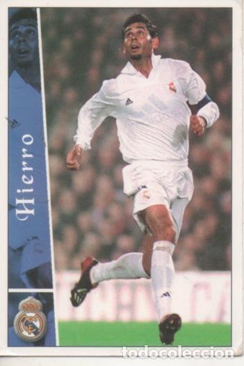 Collezionismo sportivo: Cromo E003756: Trading Card. Las Fichas de la Liga 2003. n&ordm; 62 Hierro, Real Madrid - LFP