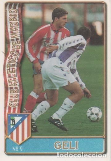 Collezionismo sportivo: Cromo E003581: Trading Card. Las Fichas de la Liga 96-97. n&ordm; 9 Geli, Club Atl de Madrid - LFP