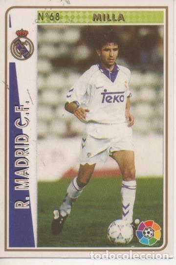 Collezionismo sportivo: Cromo E003503: Trading Card. Las Fichas de la Liga 94-95. n&ordm; 68 Milla, R.Madrid C.F. - LFP