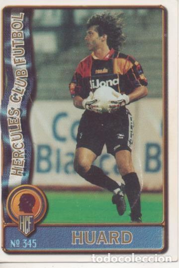 Collectionnisme sportif: Cromo E003692: Trading Card. Las Fichas de la Liga 96-97. n&ordm; 345 Huard, Hercules C.F. - LFP