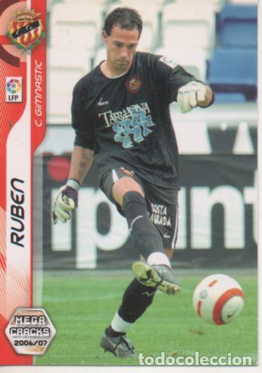 Collectionnisme sportif: Cromo E004185: Trading Card. Mega Cracks 06-07. n&ordm; 147 Ruben. Portero. C.Gimnastic - LPF