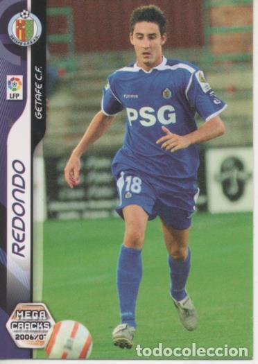 Collectionnisme sportif: Cromo E004180: Trading Card. Mega Cracks 06-07. n&ordm; 140 Redondo. Medio. Getafe C.F. - LPF