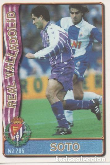 Collectionnisme sportif: Cromo E003644: Trading Card. Las Fichas de la Liga 96-97. n&ordm; 286 Soto, R.Valladolid - LFP