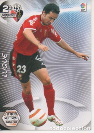 Collectionnisme sportif: Cromo E004223: Trading Card. Mega Cracks 06-07 . N&ordm; 440 Luque. Medio. - LPF