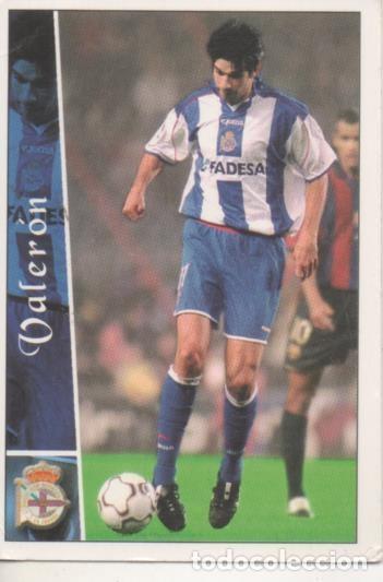 Sports collectibles: Cromo E003751: Trading Card. Las Fichas de la Liga 2003. n&ordm; 46 Valer&oacute;n, R.C. Deportivo La Coru&ntilde;a - L