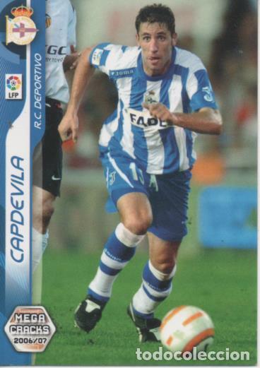 Collectionnisme sportif: Cromo E004153: Trading Card. Mega Cracks 06-07. n&ordm; 98 Capdevila. Defensa. R.C. Deportivo - LPF