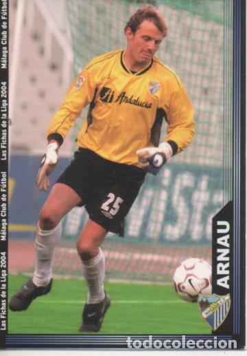 Collectionnisme sportif: Cromo E004303: Trading Card. Las Fichas de la Liga 2004. n&ordm; 328 Arnau. Portero. C.A. de Madrid - LPF