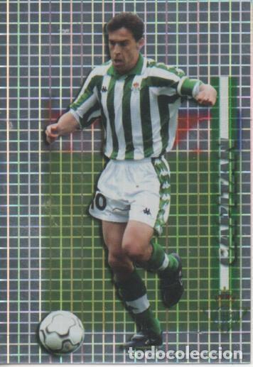 Collectionnisme sportif: Cromo E004331: Trading Card. Las Fichas de la Liga 2004. n&ordm; 216 Juanjo Ca&ntilde;as. Capitan R.Betis Balonp