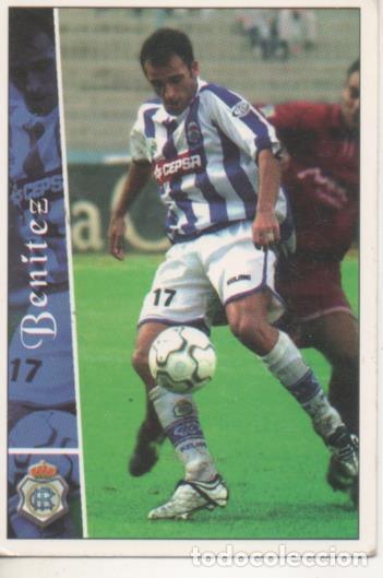 Sports collectibles: Cromo E003902: Trading Card. Las Fichas de la Liga 2003. n&ordm; 533 Benitez, R.C.Recreativo de Huelva -