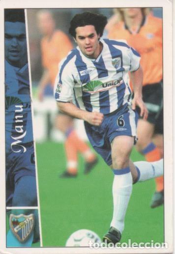 Sports collectibles: Cromo E003824: Trading Card. Las Fichas de la Liga 2003. n&ordm; 263 Manu, M&aacute;laga 2003 - LFP