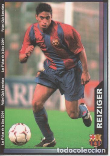 Sports collectibles: Cromo E004266: Trading Card. Las Fichas de la Liga 2004. n&ordm; 147 Reizinger. Defensa. F.C. Barcelona -