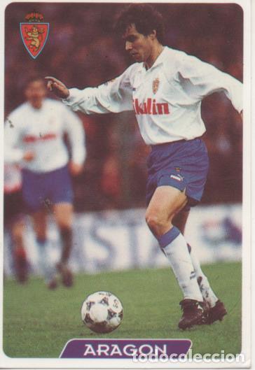 Sports collectibles: Cromo E003984: Trading Card. Las Fichas de la Liga 95-96. n&ordm; 123 Aragon. Centrocampista.R. Zaragoza