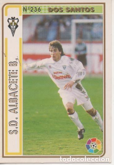 Sports collectibles: Cromo E003548: Trading Card. Las Fichas de la lIga 94-95. n&ordm; 236 Dos Santos, S.D. Albacete B. - LFP
