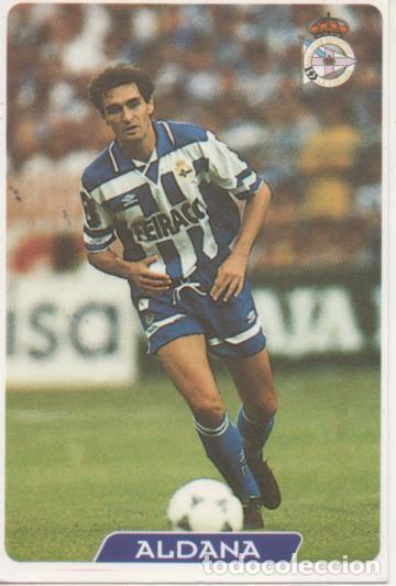 Sammelleidenschaft Sport: Cromo E003942: Trading Card. Las Fichas de la Liga 95-96, n&ordm; 29 Aldana. Centrocampista. R.C.D. La Co