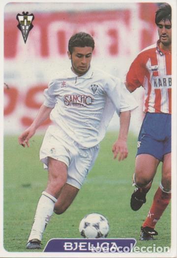 Sammelleidenschaft Sport: Cromo E004016: Trading Card. Las Fichas de la Liga 95-96.n&ordm; 298 Bjelica. Centrocampista. S.D. Albace